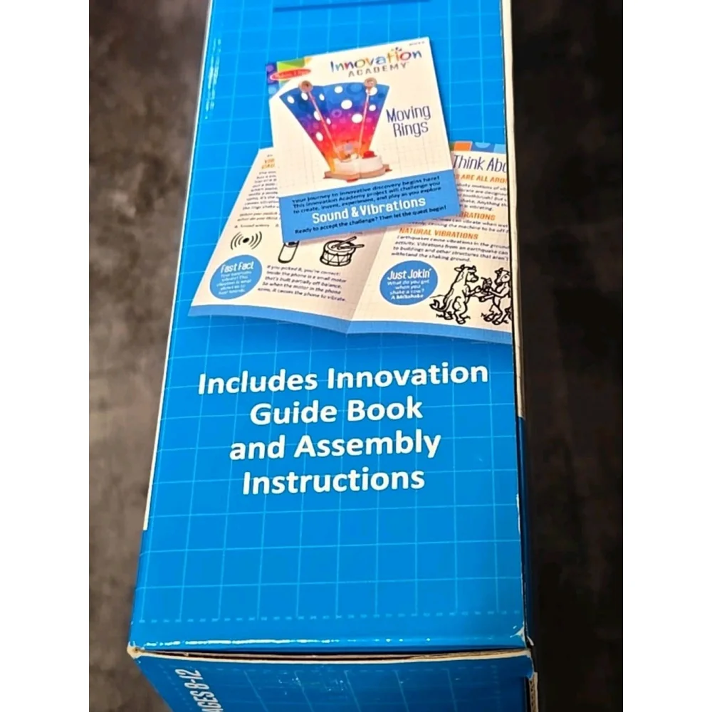 Melissa & Doug Innovation Academy STEM, Moving Rings Build It, New (164)